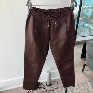 Gucci Leather Pants